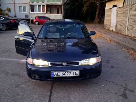 Синій Мазда 626, об'ємом двигуна 2 л та пробігом 95 тис. км за 1950 $, фото 1 на Automoto.ua