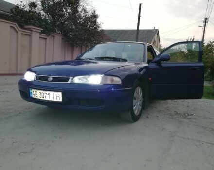 Синий Мазда 626, объемом двигателя 1.8 л и пробегом 320 тыс. км за 2800 $, фото 1 на Automoto.ua