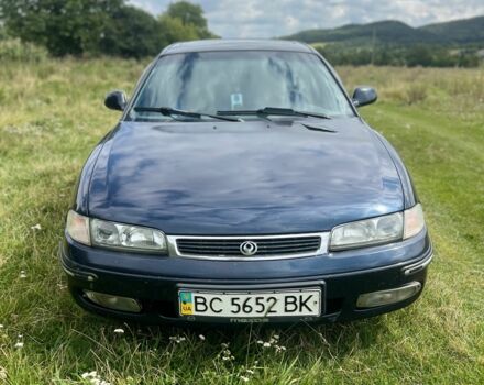 Синий Мазда 626, объемом двигателя 2 л и пробегом 400 тыс. км за 3000 $, фото 1 на Automoto.ua