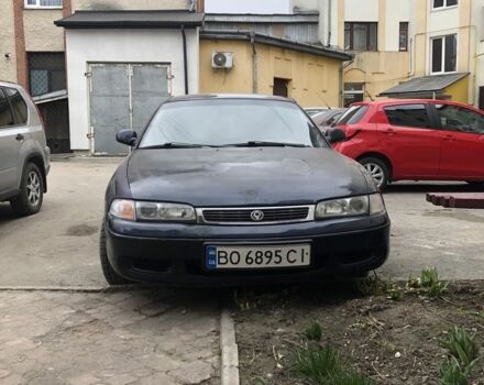 Синий Мазда 626, объемом двигателя 1.8 л и пробегом 56 тыс. км за 1535 $, фото 1 на Automoto.ua