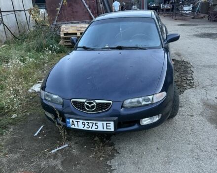 Синий Мазда 626, объемом двигателя 1.6 л и пробегом 200 тыс. км за 503 $, фото 1 на Automoto.ua