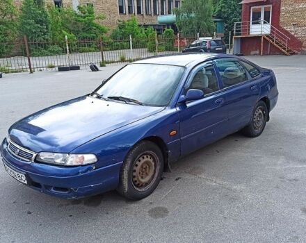 Синий Мазда 626, объемом двигателя 1.8 л и пробегом 386 тыс. км за 1900 $, фото 1 на Automoto.ua