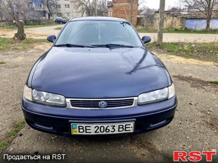Мазда 626 1996 в Новой Одессе на Automoto.ua Синий Мазда 626, объемом двигателя 1.8 л и пробегом 300 тыс. км за 1600 $, фото 1 на Automoto.ua