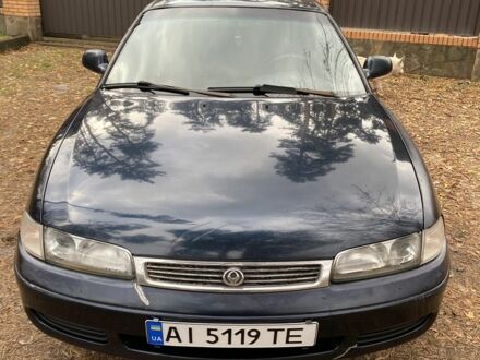 Мазда 626 1996 в Броварах на Automoto.ua Синий Мазда 626, объемом двигателя 1.8 л и пробегом 390 тыс. км за 1000 $, фото 1 на Automoto.ua