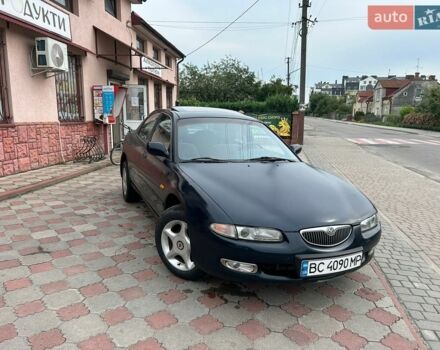 Синий Мазда 626, объемом двигателя 2 л и пробегом 350 тыс. км за 1100 $, фото 1 на Automoto.ua