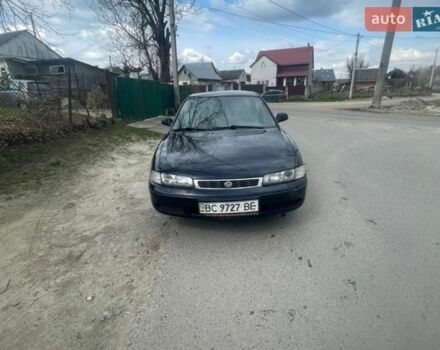 Синий Мазда 626, объемом двигателя 1.79 л и пробегом 470 тыс. км за 1700 $, фото 1 на Automoto.ua