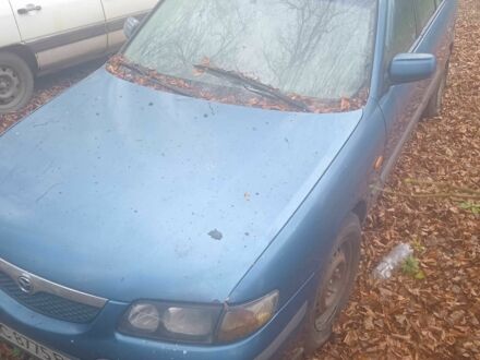 Синий Мазда 626, объемом двигателя 2 л и пробегом 3 тыс. км за 591 $, фото 1 на Automoto.ua