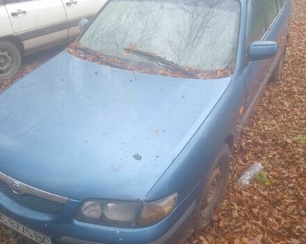 Синий Мазда 626, объемом двигателя 2 л и пробегом 3 тыс. км за 591 $, фото 1 на Automoto.ua