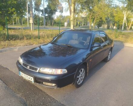 Синий Мазда 626, объемом двигателя 2 л и пробегом 373 тыс. км за 2100 $, фото 1 на Automoto.ua