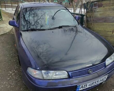 Синій Мазда 626, об'ємом двигуна 1.84 л та пробігом 100 тис. км за 1300 $, фото 1 на Automoto.ua