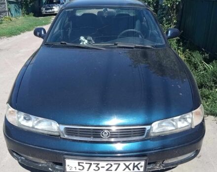 Синій Мазда 626, об'ємом двигуна 2 л та пробігом 300 тис. км за 1600 $, фото 1 на Automoto.ua