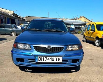 Синий Мазда 626, объемом двигателя 2 л и пробегом 440 тыс. км за 1800 $, фото 1 на Automoto.ua
