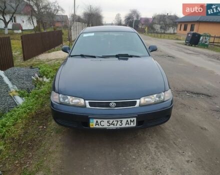 Синий Мазда 626, объемом двигателя 1.8 л и пробегом 280 тыс. км за 2500 $, фото 1 на Automoto.ua