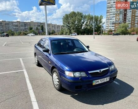 Синій Мазда 626, об'ємом двигуна 2 л та пробігом 350 тис. км за 2000 $, фото 1 на Automoto.ua