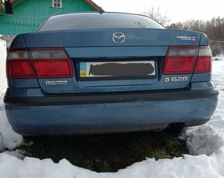 Синий Мазда 626, объемом двигателя 0 л и пробегом 390 тыс. км за 1450 $, фото 1 на Automoto.ua
