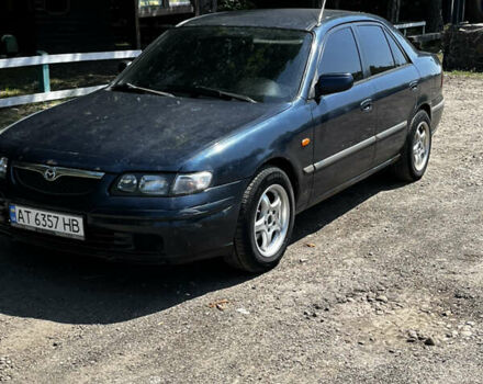 Синий Мазда 626, объемом двигателя 1.99 л и пробегом 372 тыс. км за 2200 $, фото 1 на Automoto.ua