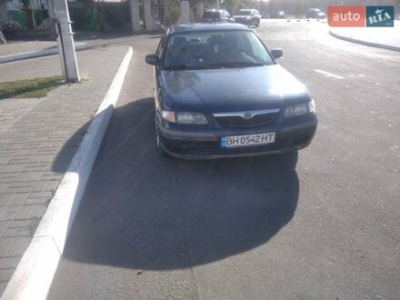 Синий Мазда 626, объемом двигателя 1.99 л и пробегом 375 тыс. км за 2450 $, фото 1 на Automoto.ua