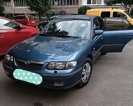 Синий Мазда 626, объемом двигателя 1.8 л и пробегом 470 тыс. км за 2199 $, фото 1 на Automoto.ua