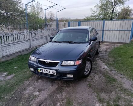 Синий Мазда 626, объемом двигателя 2 л и пробегом 334 тыс. км за 3250 $, фото 1 на Automoto.ua