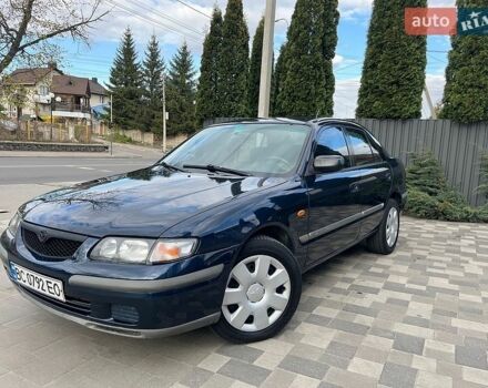 Синий Мазда 626, объемом двигателя 2 л и пробегом 304 тыс. км за 1790 $, фото 1 на Automoto.ua