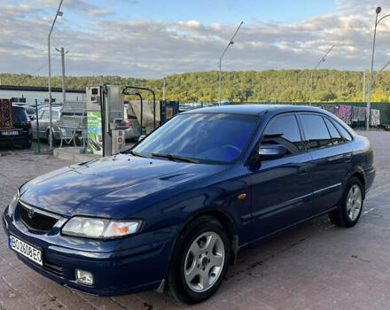 Синий Мазда 626, объемом двигателя 1.99 л и пробегом 485 тыс. км за 3850 $, фото 1 на Automoto.ua