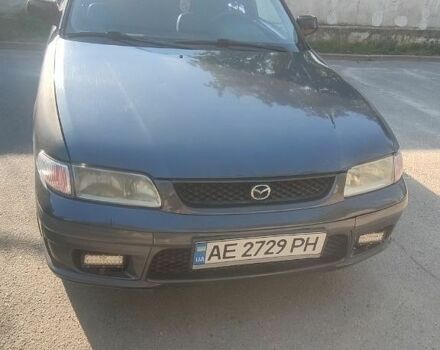 Синий Мазда 626, объемом двигателя 2 л и пробегом 358 тыс. км за 2100 $, фото 1 на Automoto.ua