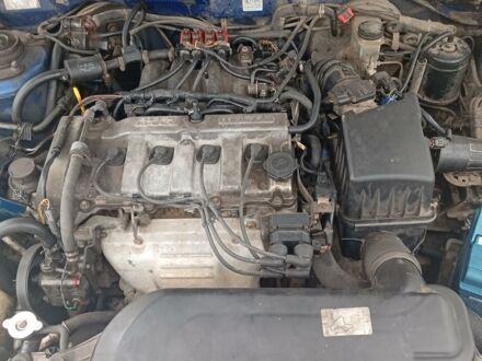 Синий Мазда 626, объемом двигателя 2 л и пробегом 145 тыс. км за 29 $, фото 1 на Automoto.ua