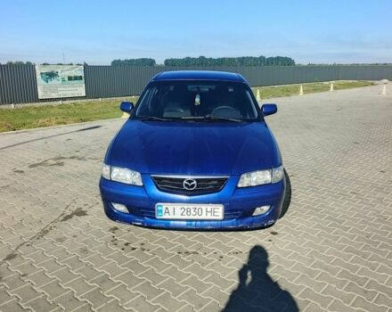 Синий Мазда 626, объемом двигателя 1.84 л и пробегом 540 тыс. км за 3000 $, фото 1 на Automoto.ua