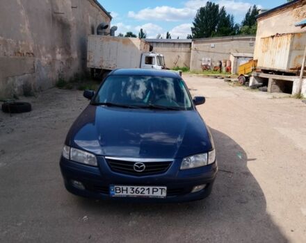 Синий Мазда 626, объемом двигателя 2 л и пробегом 500 тыс. км за 2795 $, фото 1 на Automoto.ua