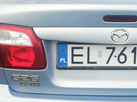 Синий Мазда 626, объемом двигателя 2 л и пробегом 250 тыс. км за 486 $, фото 1 на Automoto.ua