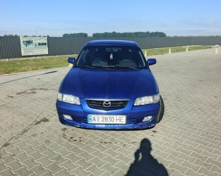 Синий Мазда 626, объемом двигателя 1.8 л и пробегом 540 тыс. км за 3013 $, фото 1 на Automoto.ua