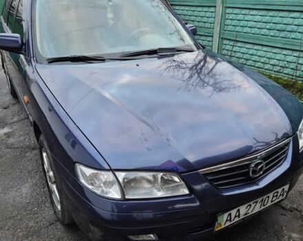 Синий Мазда 626, объемом двигателя 2 л и пробегом 245 тыс. км за 2500 $, фото 1 на Automoto.ua