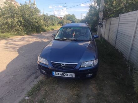 Синий Мазда 626, объемом двигателя 2 л и пробегом 320 тыс. км за 2364 $, фото 1 на Automoto.ua