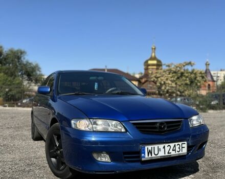 Синий Мазда 626, объемом двигателя 2 л и пробегом 320 тыс. км за 1250 $, фото 1 на Automoto.ua