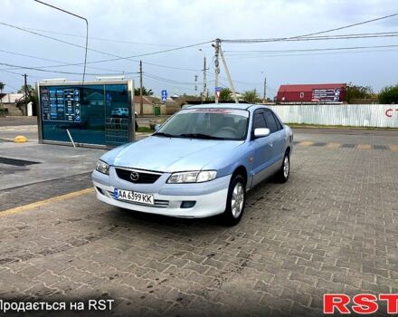 Синий Мазда 626, объемом двигателя 2 л и пробегом 0 тыс. км за 1100 $, фото 1 на Automoto.ua