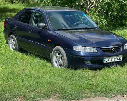 Синий Мазда 626, объемом двигателя 2 л и пробегом 390 тыс. км за 2499 $, фото 1 на Automoto.ua