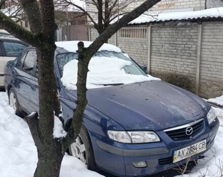 Синий Мазда 626, объемом двигателя 2 л и пробегом 150 тыс. км за 1391 $, фото 1 на Automoto.ua