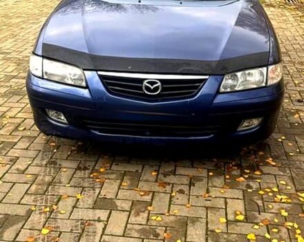 Синий Мазда 626, объемом двигателя 1.8 л и пробегом 35000 тыс. км за 1650 $, фото 1 на Automoto.ua