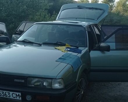 Зеленый Мазда 626, объемом двигателя 2 л и пробегом 250 тыс. км за 1250 $, фото 5 на Automoto.ua