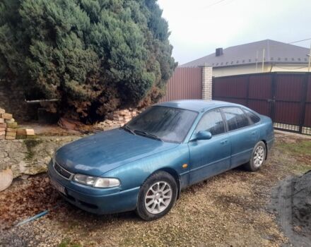 Зеленый Мазда 626, объемом двигателя 2 л и пробегом 345 тыс. км за 51 $, фото 2 на Automoto.ua