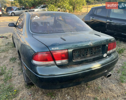 Зеленый Мазда 626, объемом двигателя 2 л и пробегом 256 тыс. км за 500 $, фото 14 на Automoto.ua