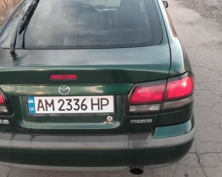 Зеленый Мазда 626, объемом двигателя 2 л и пробегом 400 тыс. км за 2600 $, фото 1 на Automoto.ua