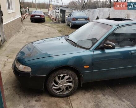 Зеленый Мазда 626, объемом двигателя 1.84 л и пробегом 285 тыс. км за 1250 $, фото 2 на Automoto.ua