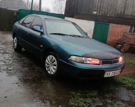 Зеленый Мазда 626, объемом двигателя 2 л и пробегом 350 тыс. км за 1200 $, фото 4 на Automoto.ua