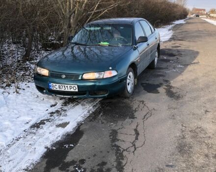 Зеленый Мазда 626, объемом двигателя 2 л и пробегом 50 тыс. км за 900 $, фото 3 на Automoto.ua