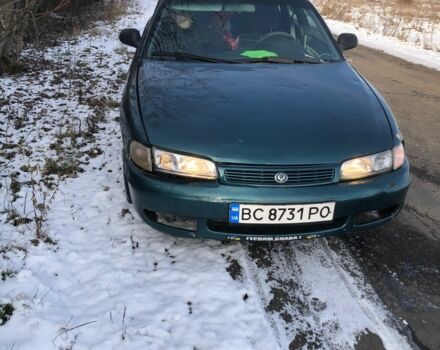 Зеленый Мазда 626, объемом двигателя 2 л и пробегом 50 тыс. км за 900 $, фото 2 на Automoto.ua
