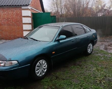 Зеленый Мазда 626, объемом двигателя 2 л и пробегом 350 тыс. км за 1200 $, фото 2 на Automoto.ua