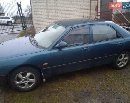 Зеленый Мазда 626, объемом двигателя 2 л и пробегом 200 тыс. км за 1500 $, фото 3 на Automoto.ua