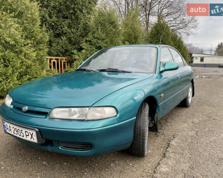 Зеленый Мазда 626, объемом двигателя 2 л и пробегом 401 тыс. км за 1750 $, фото 2 на Automoto.ua