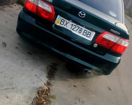 Зеленый Мазда 626, объемом двигателя 1.8 л и пробегом 243 тыс. км за 3400 $, фото 2 на Automoto.ua